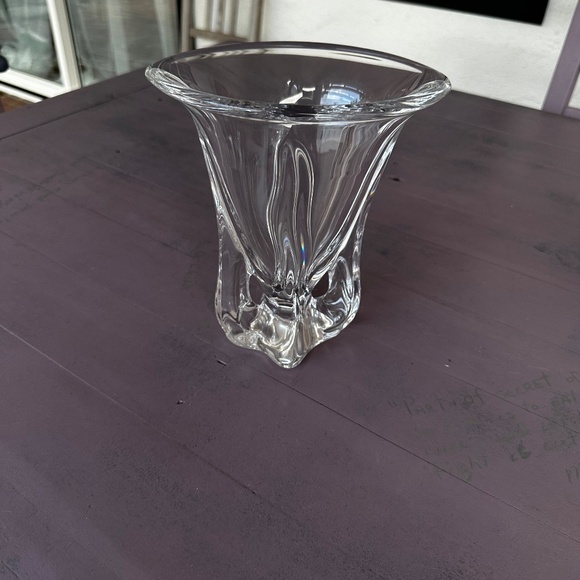Art Vannes France 1mid century modern Chrystal Vase - Picture 6 of 6